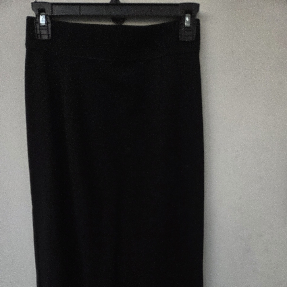 Blumarine Classic Black Flared In Back Skirt 42 Made In Italy.